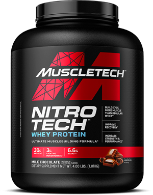 MuscleTech Nitro Tech Whey Protein Milk Chocolate (1800 g)