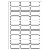 A4 etiketten 60 x 25 mm wit 100 vel Sorex A4 etiketten 60 x 25 mm wit 100 vel Sorex