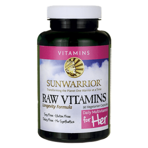 SunWarrior - Raw vitaminen voor vrouwen - 90 v-capsules