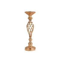 Verguld smeedijzeren kandelaar venster bruiloft rekwisieten decoratie grootte: 48cm