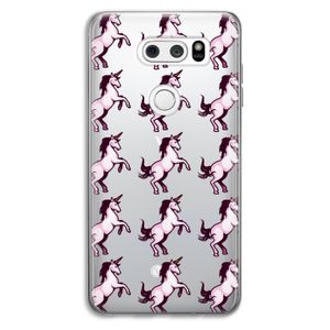 Musketon Unicorn: LG V30 Transparant Hoesje