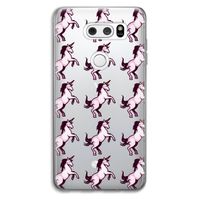 Musketon Unicorn: LG V30 Transparant Hoesje