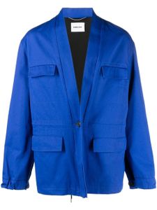 AMBUSH veste à lien de resserage - Bleu