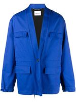AMBUSH veste à lien de resserage - Bleu