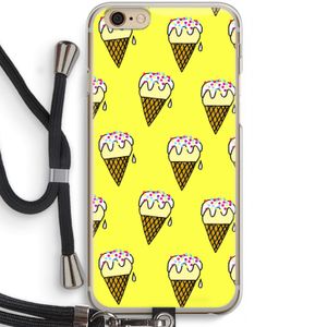 Isjes: iPhone 6 / 6S Transparant Hoesje met koord
