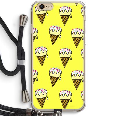 Isjes: iPhone 6 / 6S Transparant Hoesje met koord