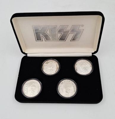 KISS Alive Worldwide World Tour Limited Edition Zilveren Munten Set