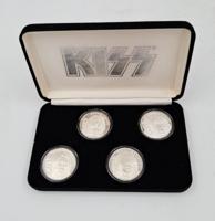 KISS Alive Worldwide World Tour Limited Edition Zilveren Munten Set