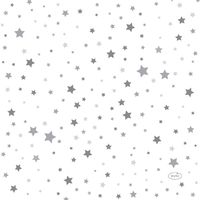Duni Servetten Silver Stardust 33x33cm