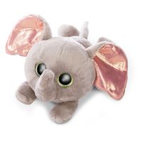 Nici glubschis pluchen knuffel liggende olifant billi-balu, 25cm