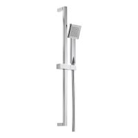Tres Cuadro glijstang set 66 cm vierkant chroom