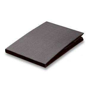 Satin Hoeslaken Anthracite | 140 cm x 220 cm | Grijs | Satijnkatoen