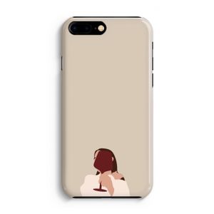 I drink wine: Volledig Geprint iPhone 7 Plus Hoesje