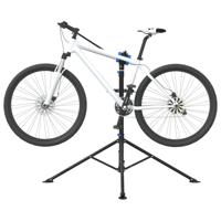 VidaXL Fietsreparatiestandaard inklapbaar 108-188 cm blauw staal