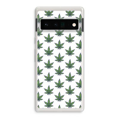 Weed: Google Pixel 6 Pro Transparant Hoesje