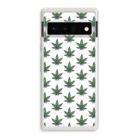 Weed: Google Pixel 6 Pro Transparant Hoesje