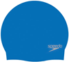 Speedo 709842610 Plain Moulded Silicone Cap Zwembadmuts - Blauw