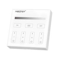 Touch panel wandbediening draadloos wit op batterij milight los Touch panel wandbediening draadloos wit op batterij milight los