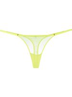 Maison Close string transparent à taille basse - Jaune - thumbnail