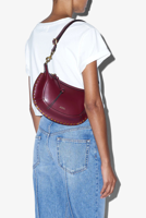 Isabel Marant crossbody Oskan Moon PP0003FA-A1C01M burgundy