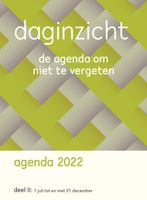 Daginzicht agenda 2022 - deel II - Paperback (9789492261779) - thumbnail