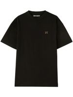 Palm Angels monogram-appliqué cotton T-shirt - Noir