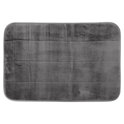 Differnz Relax badmat microfiber/normal foam - 60 x 40 cm - antraciet