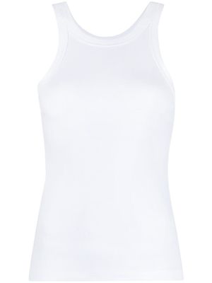 TOTEME débardeur Espera nervuré - Blanc