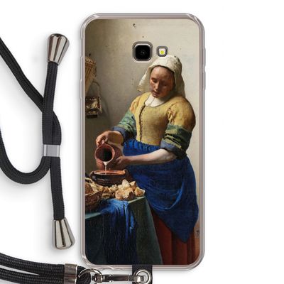 The Milkmaid: Samsung Galaxy J4 Plus Transparant Hoesje met koord