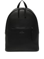 Armani Exchange sac à dos à poches zippées - Noir