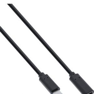 InLine 35772 USB-kabel 2 m USB 3.2 Gen 2 (3.1 Gen 2) USB C Zwart