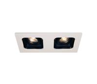 Artdelight Downlighter Moggio duo wit met zwart DL 5072 WI-ZW