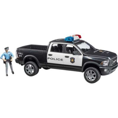 bruder RAM 2500 politie pick-up modelvoertuig