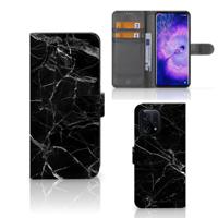 OPPO Find X5 | Bookcase | Marmer Zwart - Origineel Cadeau Vader | Portemonnee hoesje