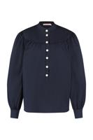 Pep poplin blouse - dark blue - 07062