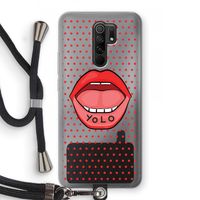 Yolo Denise: Xiaomi Redmi 9 Transparant Hoesje met koord