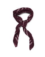 HEMA Damessjaal 60x60cm viscose paisley rood