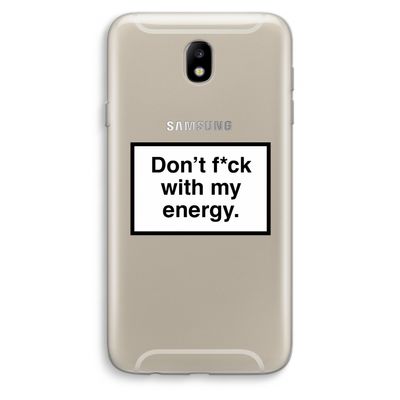 My energy: Samsung Galaxy J7 (2017) Transparant Hoesje