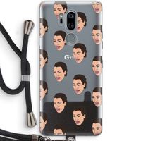 Ugly Cry Call: LG G7 Thinq Transparant Hoesje met koord