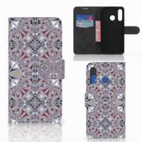 Huawei P30 Lite (2020) Bookcase Flower Tiles - thumbnail