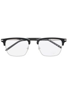 Montblanc lunettes de vue à monture carrée - Noir