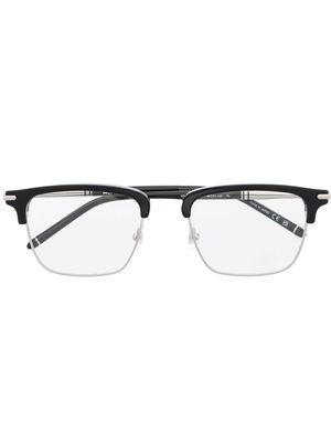Montblanc lunettes de vue à monture carrée - Noir