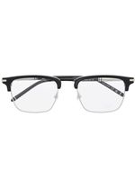 Montblanc lunettes de vue à monture carrée - Noir