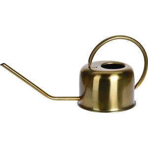 H&S collection Retro gieter voor binnen - rvs - goud - 1000 ml