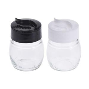 Peper en zout stel - set - 5 x 7 cm - glas - strooiers - zoutvaatje - pepervaatje