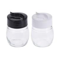 Peper en zout stel - set - 5 x 7 cm - glas - strooiers - zoutvaatje - pepervaatje