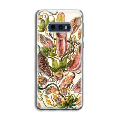 Haeckel Nepenthaceae: Samsung Galaxy S10e Transparant Hoesje