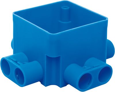 165B Centraaldoos ABB HAF vierkant 55 mm 8x16 mm hoog