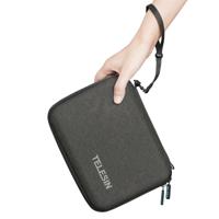 Telesin opbergcase verstelbaar voor GoPro/camera/accessoires - EVA en PU kunststof - 24x14,5x9,5cm