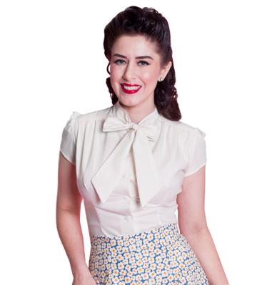 Estelle Blouse Ivory-L | 35% korting Estelle Blouse Ivory-L | 35% korting